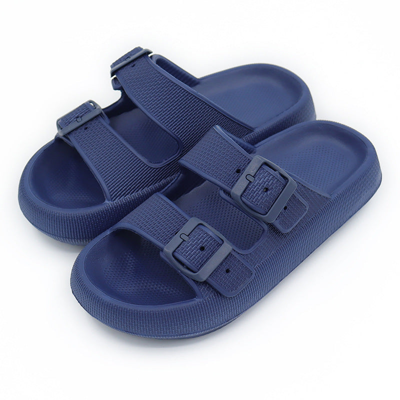 LuxeCloud Women’s Platform Slides