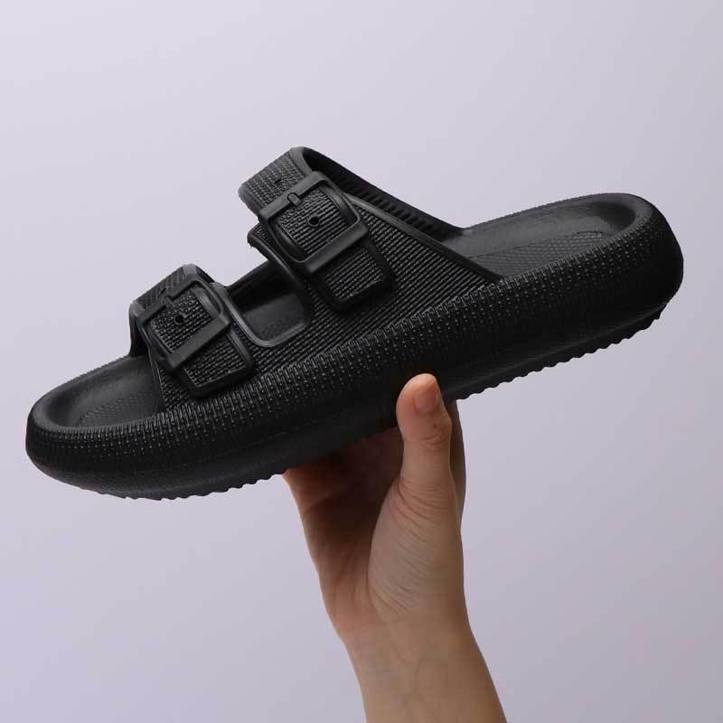 LuxeCloud Women’s Platform Slides