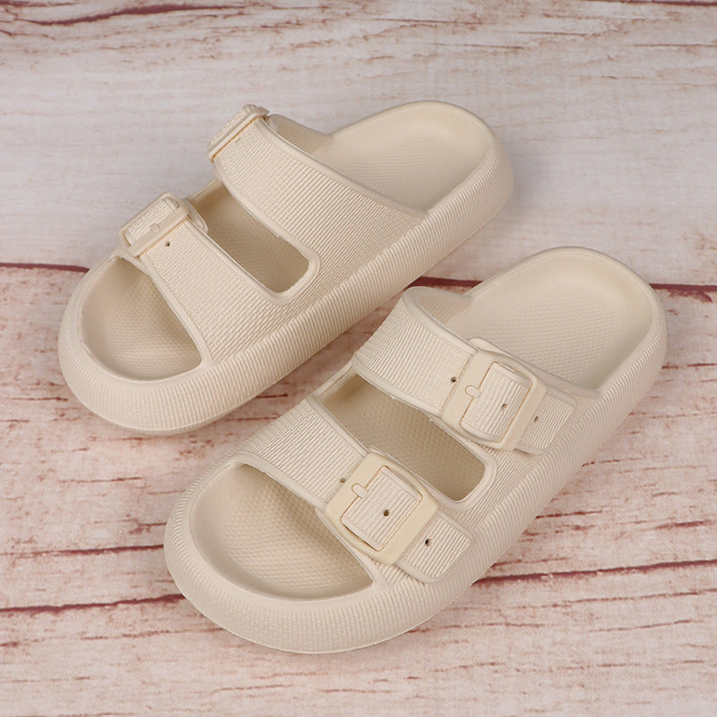 LuxeCloud Women’s Platform Slides