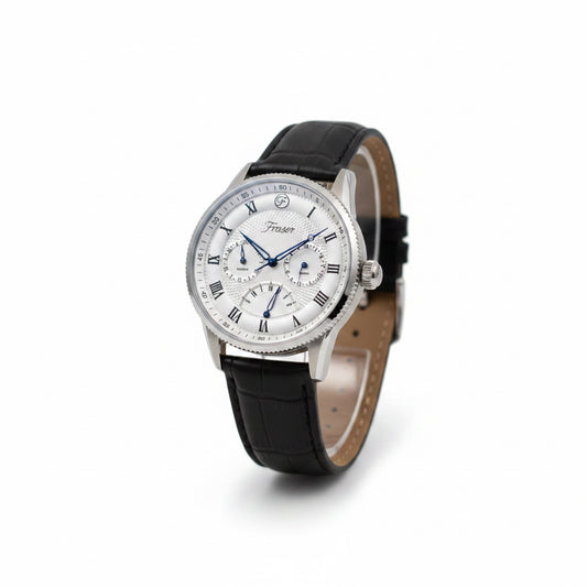 Fraser & Co. The Paragon Chronograph – Sapphire Crystal Leather Watch