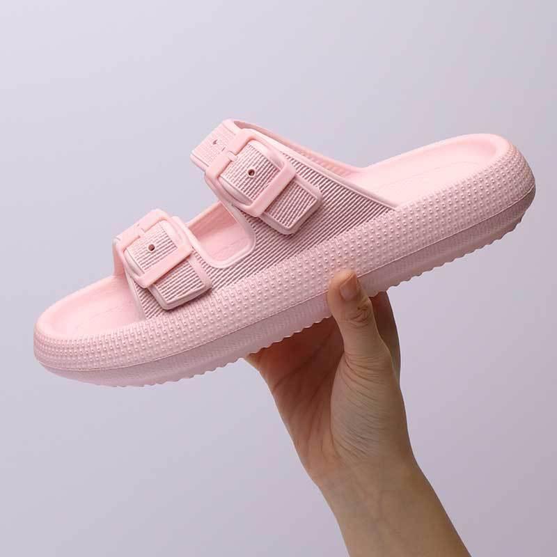 LuxeCloud Women’s Platform Slides