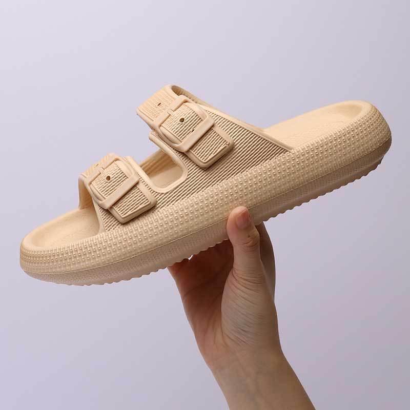 LuxeCloud Women’s Platform Slides