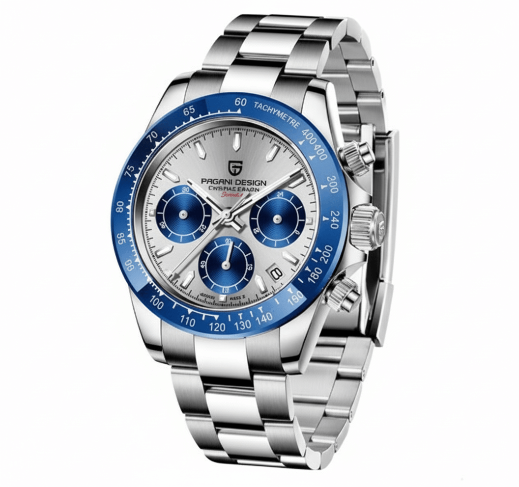 Aventis Steel Men’s Watch – Luxury Multifunction Quartz