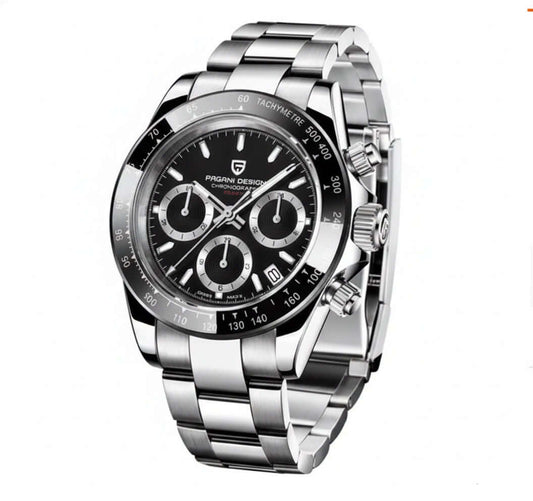 Aventis Steel Men’s Watch – Luxury Multifunction Quartz