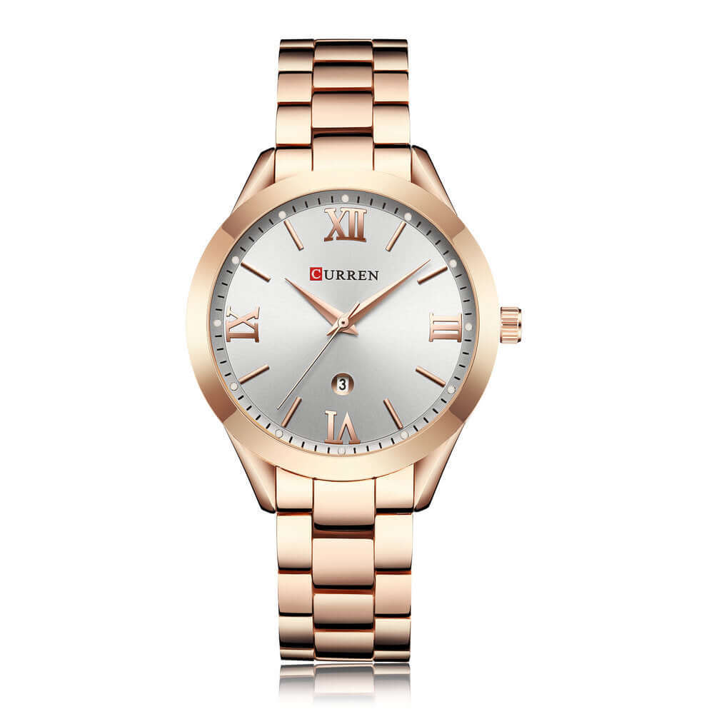Vespera Rose Gold Women’s Watch – Luxury Quartz Design