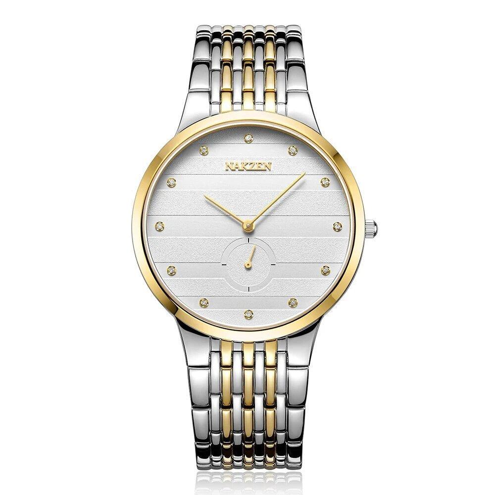 NAKZEN Commerce Sapphire Men's Watch – Stainless Steel