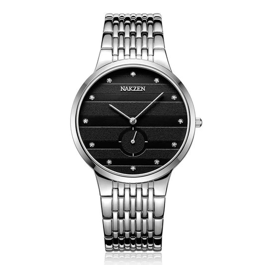 NAKZEN Commerce Sapphire Men's Watch – Stainless Steel