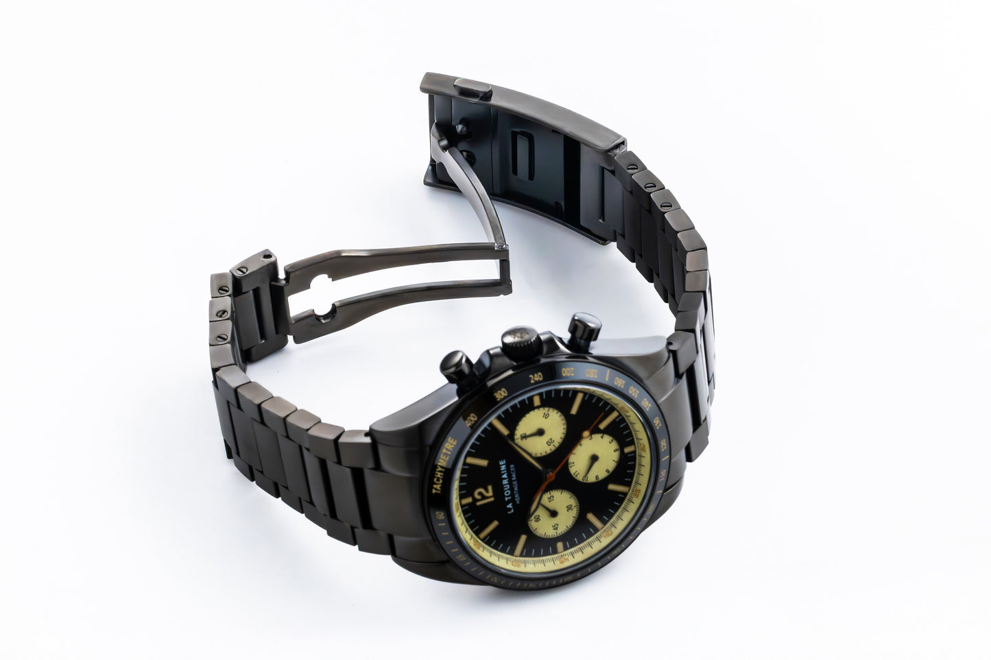 La Touraine Heritage Racer Chronograph – Gunmetal