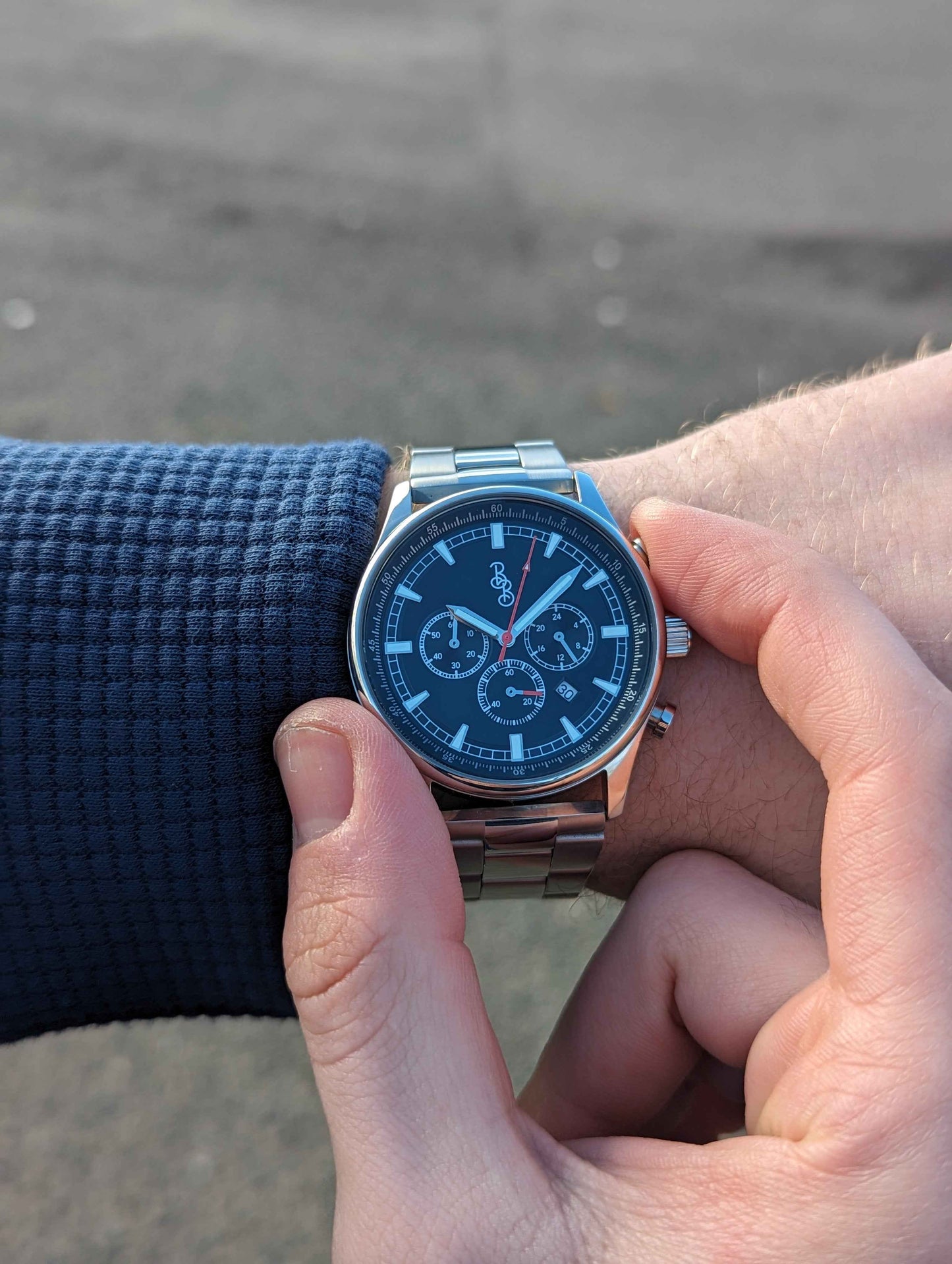 Black Sport Chronograph