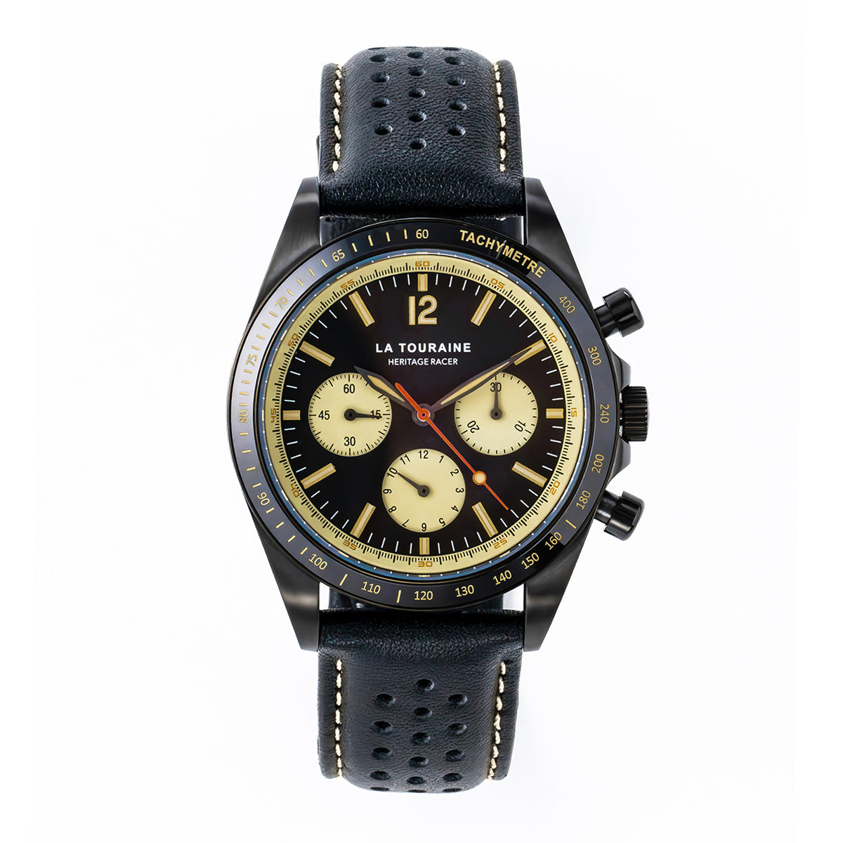 La Touraine Heritage Racer Chronograph – Gunmetal