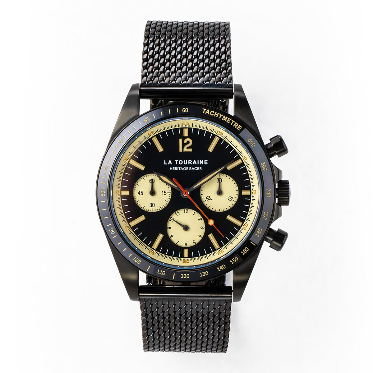 La Touraine Heritage Racer Chronograph – Gunmetal