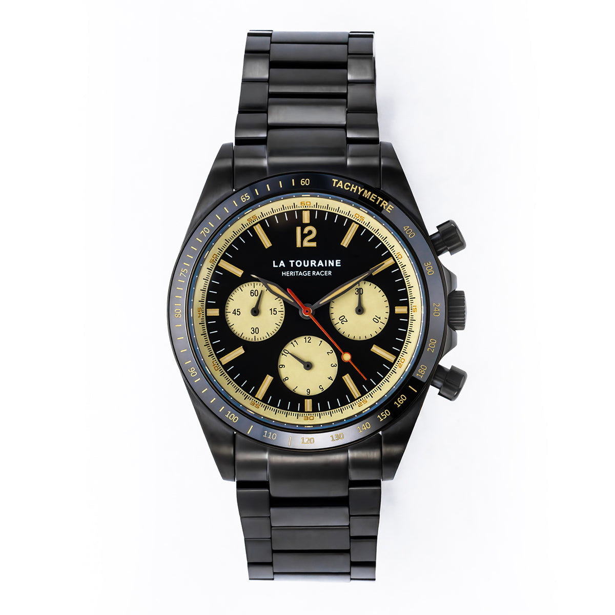 La Touraine Heritage Racer Chronograph – Gunmetal