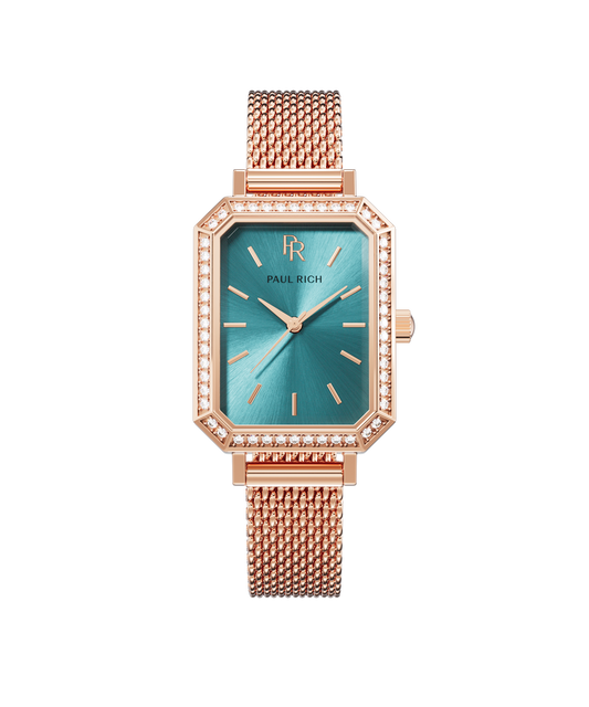 Icon - Rose Gold Turqoise