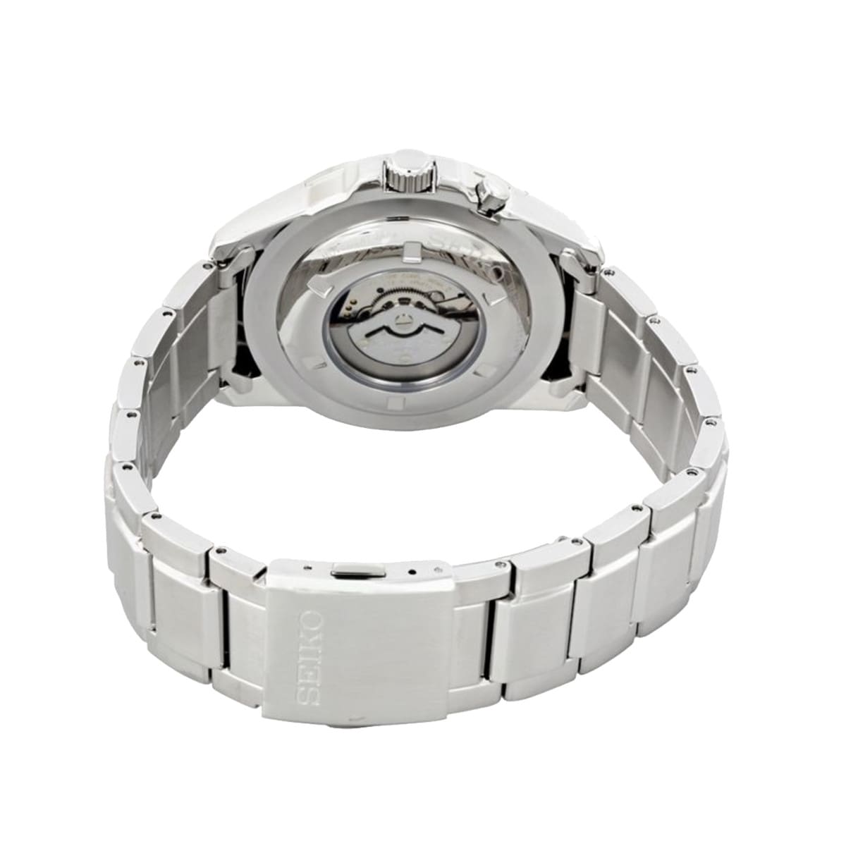 Seiko Neo Sports Automatic Watch – Silver Stainless Steel