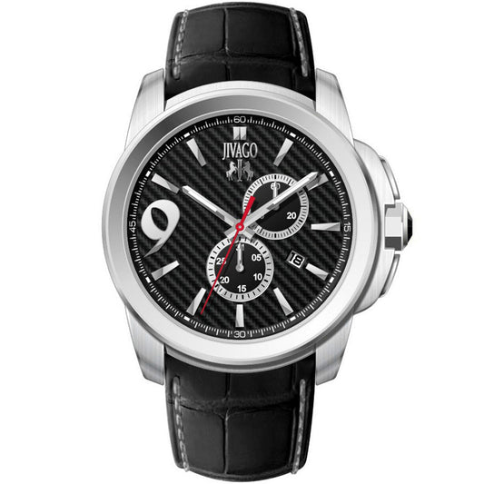 Jivago Gliese Chronograph – Black Leather