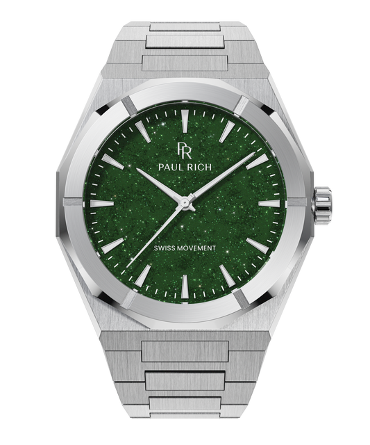 Star Dust II Silver Green