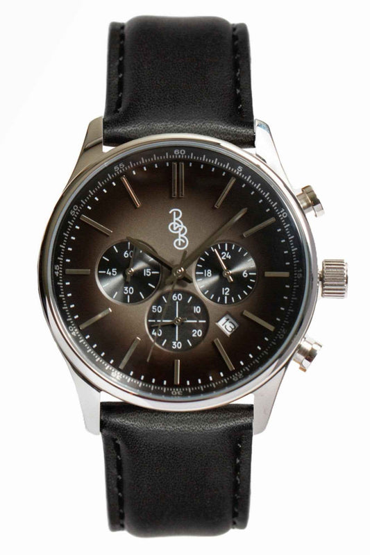 Gray Retro Chronograph